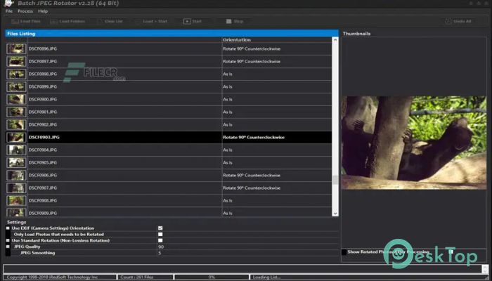 IRedSoft Batch JPEG Rotator 2.77 完全アクティベート版を無料でダウンロード