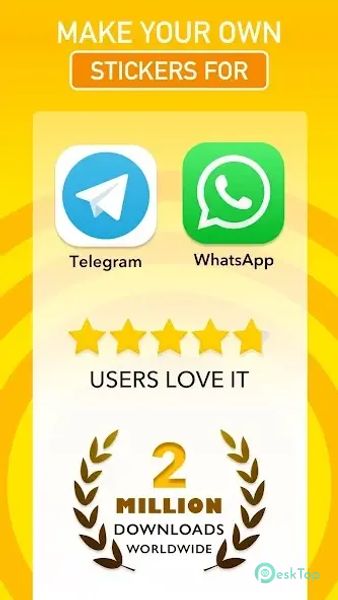 BeSticky - Sticker Maker 2.13 APK MOD Unlocked (Full) Free Download
