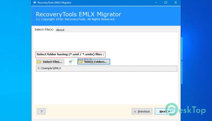 تحميل برنامج RecoveryTools EMLX Migrator  3.0 برابط مباشر