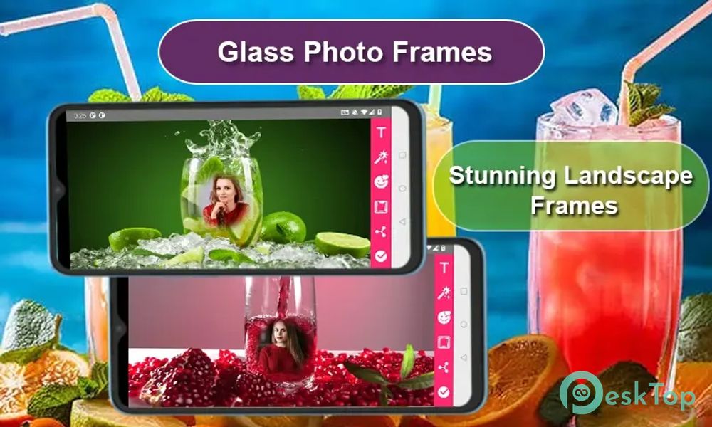 Glass & Juice Frame Editor 3.8 APK MOD تحميل مجاني كامل