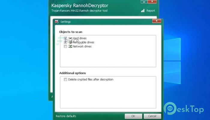 Descargar Kaspersky RannohDecryptor  1.18.5.0 Completo Activado Gratis