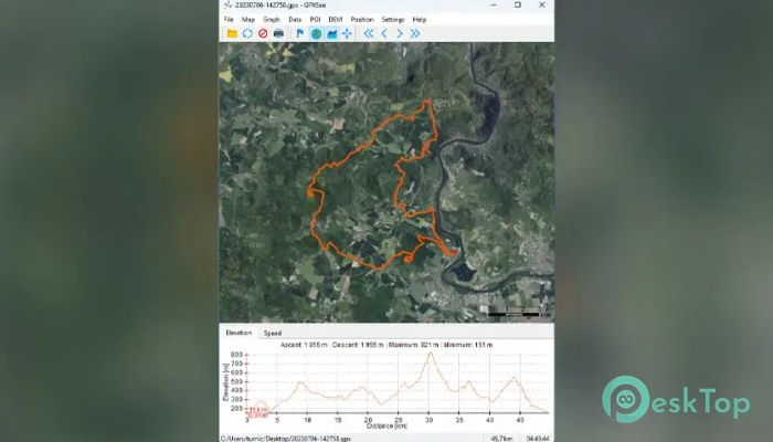 GPXSee 13.19 Tam Sürüm Aktif Edilmiş Ücretsiz İndir