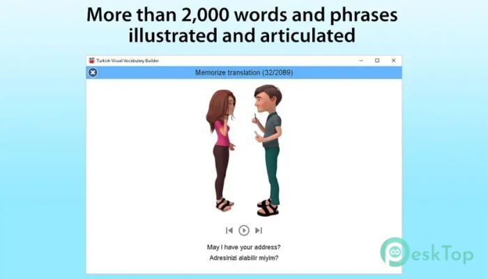 下载 Turkish Visual Vocabulary Builder 1.2.8 免费完整激活版