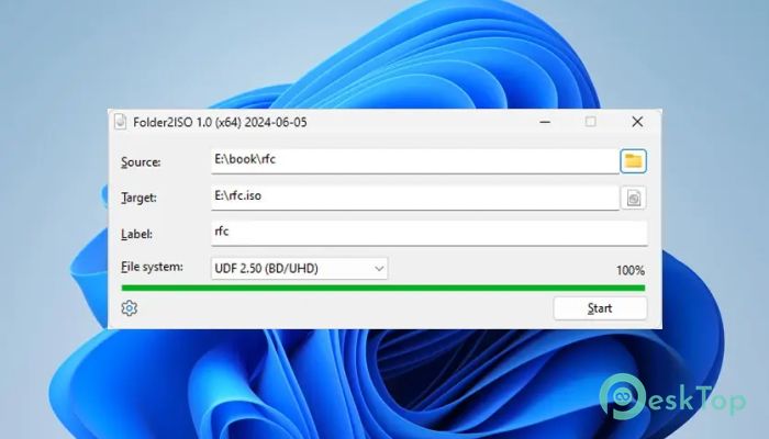 Yubsoft Folder2ISO 1.2 完全アクティベート版を無料でダウンロード