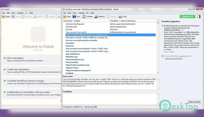 Download POEDIT Translation Editor 3.4.4 Free Full Activated