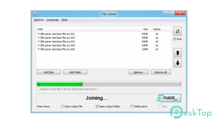  تحميل برنامج File Joiner 2.4.5 برابط مباشر