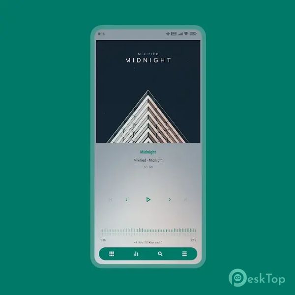Luminous - Poweramp Skin 10.5.9 APK MOD Unlocked (Full) Free Download