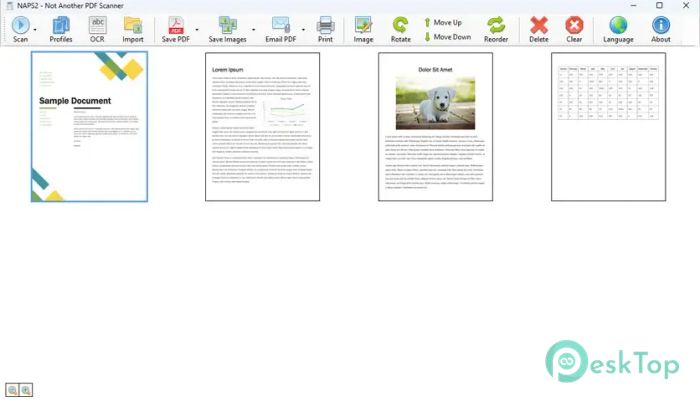 NAPS2 - Not Another PDF Scanner 7.4.3 Tam Sürüm Aktif Edilmiş Ücretsiz İndir