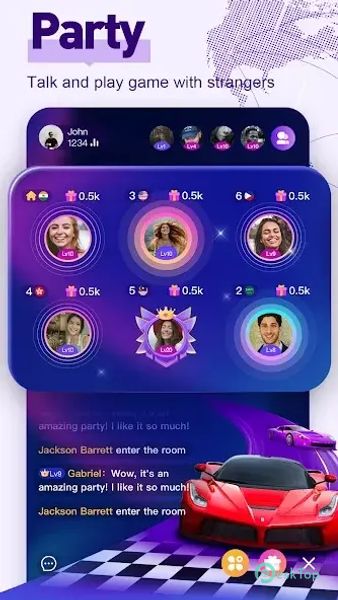Télécharger Chamet - Live Video Chat&Meet 3.9.5 APK MOD Gratuitement et Complet