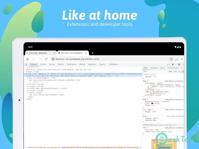 Kiwi Browser - Fast & Quiet 124.0.6327.4 APK MOD تحميل مجاني كامل