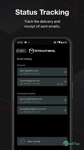 StealthMail 1.5.3.4 APK MOD Полная бесплатная загрузка