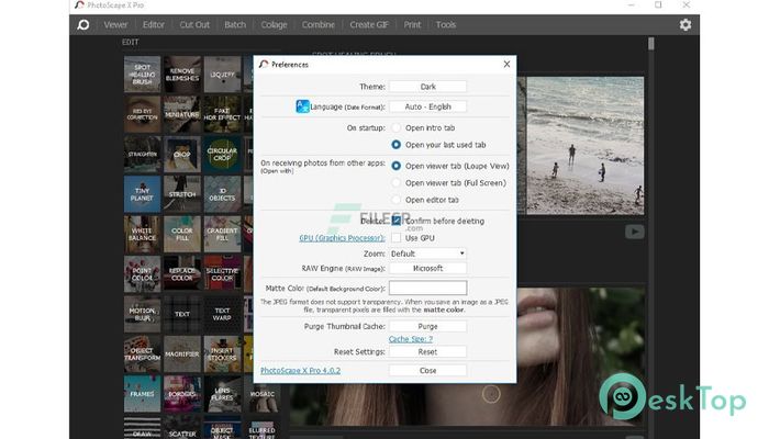 PhotoScape X Pro 4.1.1 Tam Sürüm Aktif Edilmiş Ücretsiz İndir