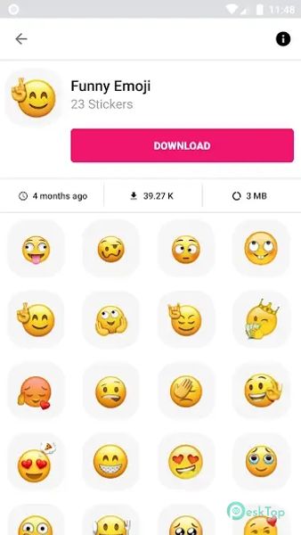 3D Emojis Stickers - WASticker 2.72 APK MOD Tam Ücretsiz İndir