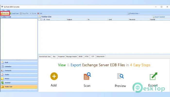 Descargar SysTools EDB Converter 6.0 Completo Activado Gratis