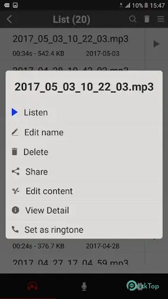 Voice Recorder Pro1 61.1 APK MOD تحميل مجاني كامل