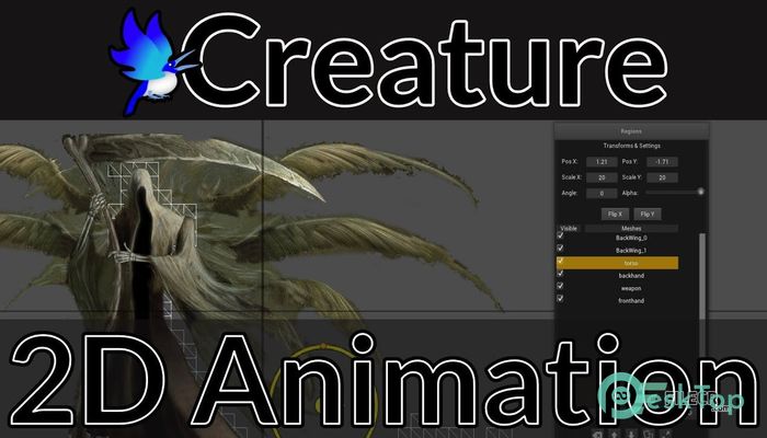 تحميل برنامج Creature Animation Pro 3.73 برابط مباشر