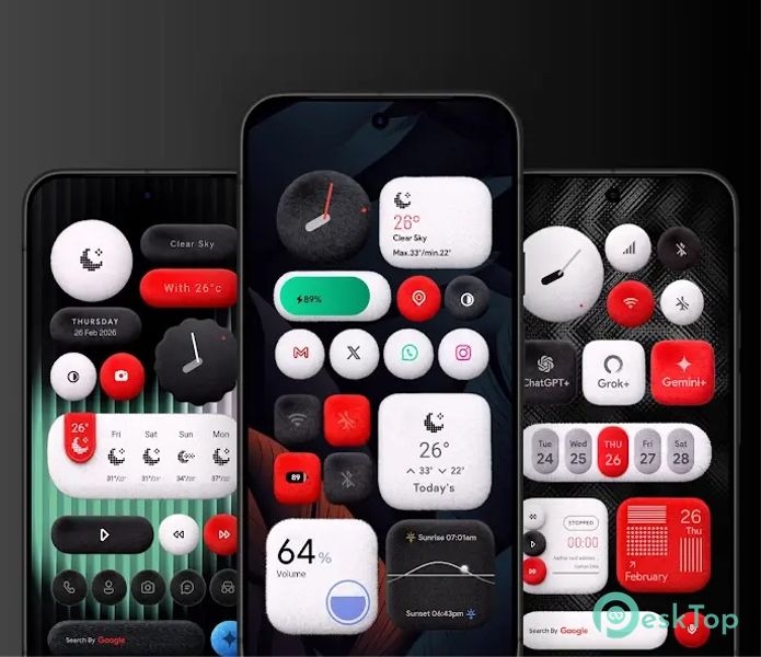 Fluffy Thing KWGT 1.0.8 APK MOD フル無料ダウンロード