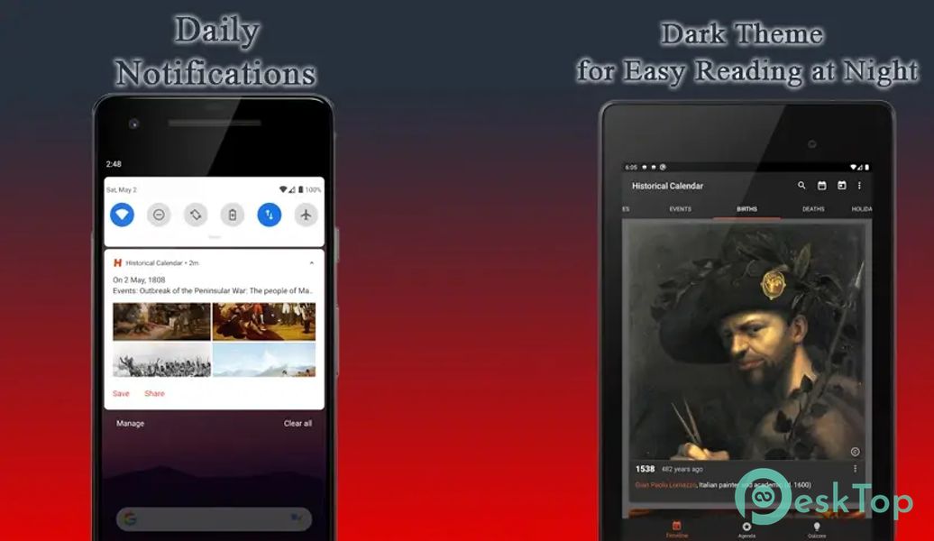 Historical Calendar 6.0.9 APK MOD Tam Ücretsiz İndir
