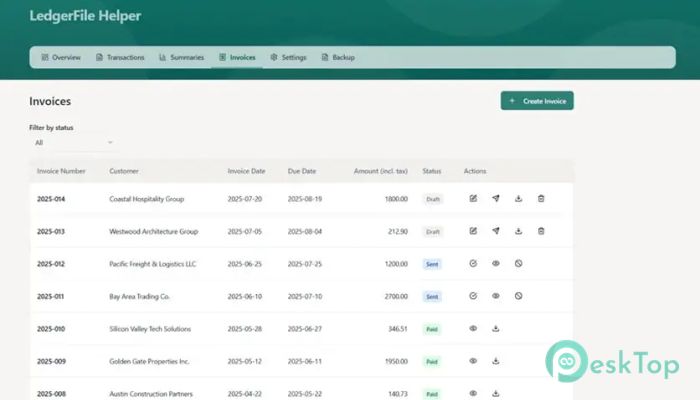 LedgerFile Helper 1.0.1.0 完全アクティベート版を無料でダウンロード