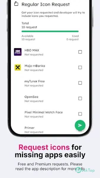 Lena Black - Glyph Icon Pack 2.0.0 APK MOD Unlocked (Full) Free Download