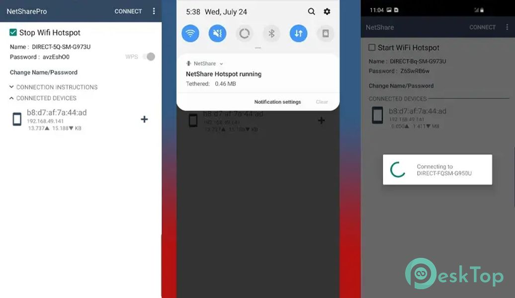 NetShare - no-root-tethering 2.44 APK MOD Descarga gratuita completa