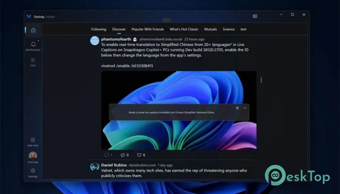 DarkSky for BlueSky 0.2.0 Tam Sürüm Aktif Edilmiş Ücretsiz İndir