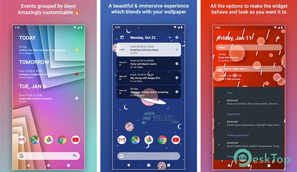Calendar Widget by Home Agenda 3.8.5 APK MOD Unlocked (Full) Free Download