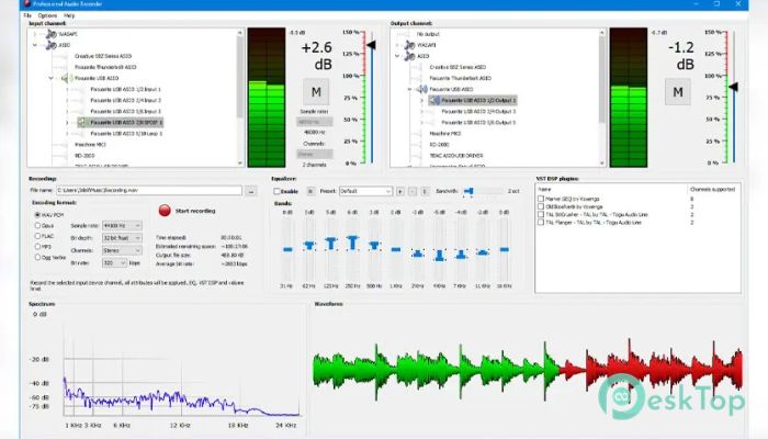 3delite Professional Audio Recorder 1.0.46.45 Tam Sürüm Aktif Edilmiş Ücretsiz İndir