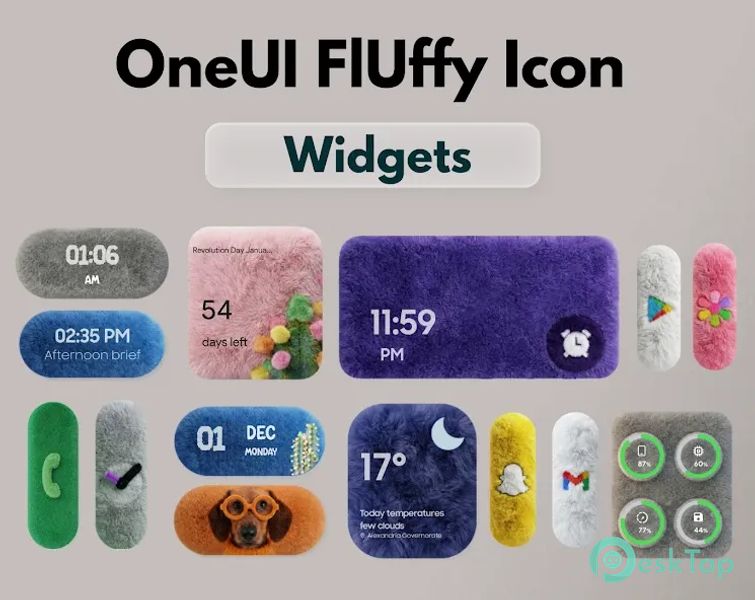 OneUI Fluffy Icons 2.0 APK MOD تحميل مجاني كامل