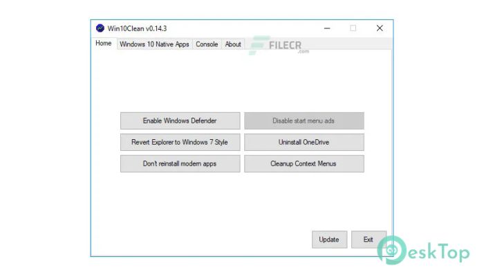 Download Win10Clean 1.0.0 Free Full Activated