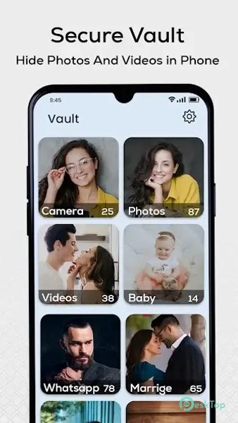 Applock Vault Hide Photo Video 1.3 APK MOD Tam Ücretsiz İndir