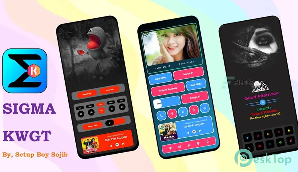 Sigma KWGT v6.0.1 APK MOD Unlocked (Full) Free Download