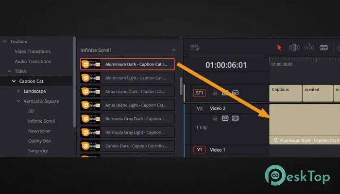 Download Aescripts - Caption Cat for Resolve  1.2.002 Free Full Activated