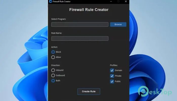 تحميل برنامج Firewall Rule Creator 2.0.0 برابط مباشر