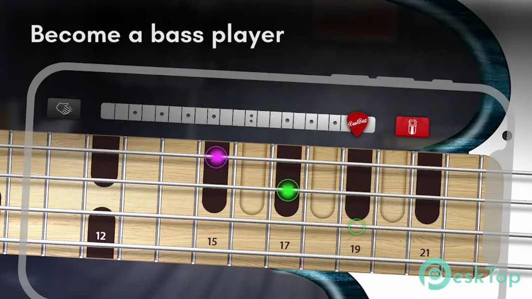 Real Bass electric bass guitar 7.31.2 APK MOD Полная бесплатная загрузка