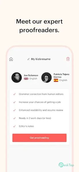 Kickresume: AI Resume Builder 1.13.0 APK MOD フル無料ダウンロード