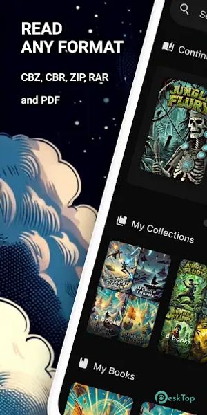 Comic Reader CBR, CBZ & PDF 1.26.0 APK MOD Descarga gratuita completa