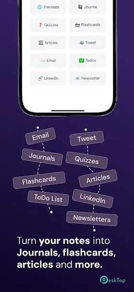 Notegen AI voice note taker 1.6.2 APK MOD Полная бесплатная загрузка