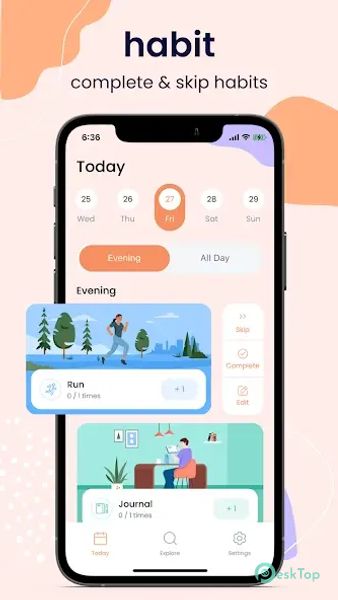 Haptive - Habit Tracker & Goal 2.3.4 APK MOD 完整免费下载