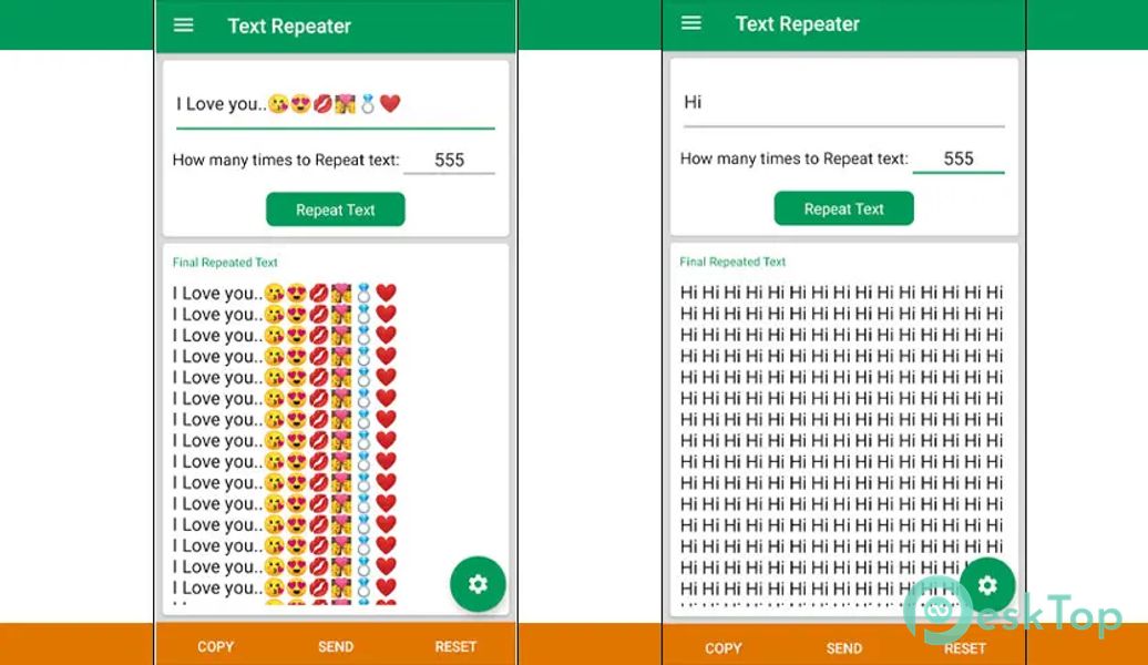 Text Repeater - Repeat Text 10K 3.8.5 APK MOD Tam Ücretsiz İndir