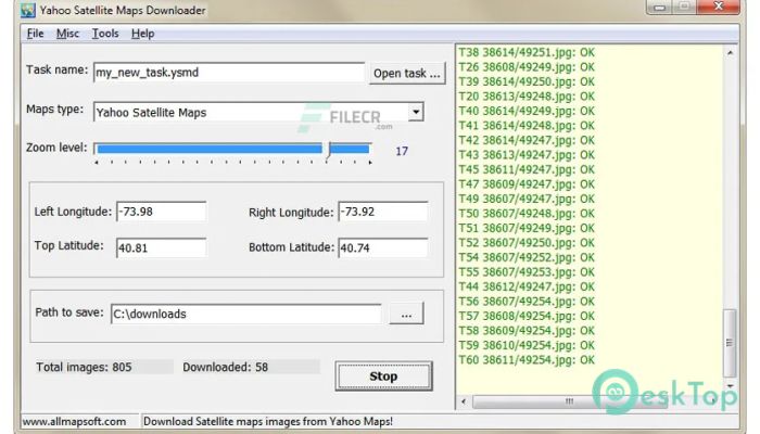  تحميل برنامج AllMapSoft Yahoo Satellite Maps Downloader  6.602 برابط مباشر
