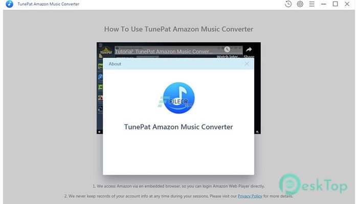 تحميل برنامج TunePat Amazon Music Converter 2.6.5 برابط مباشر