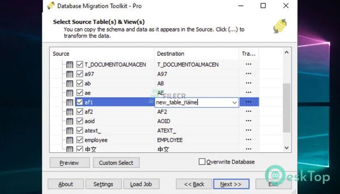 ESF Database Migration Toolkit Professional  10.2.27 完全アクティベート版を無料でダウンロード