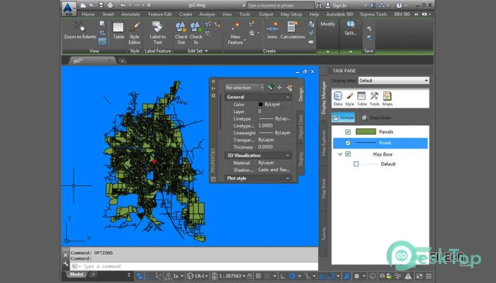  تحميل برنامج Autodesk AutoCAD Map 3D 2024  برابط مباشر