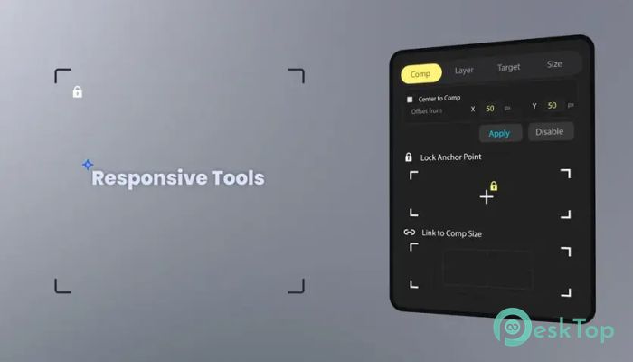 Скачать Aescripts - Responsive Tools 1.0 полная версия активирована бесплатно