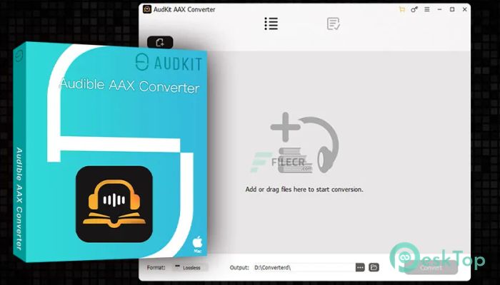 AudKit AAX Converter  2.1.0 Mac İçin Ücretsiz İndir