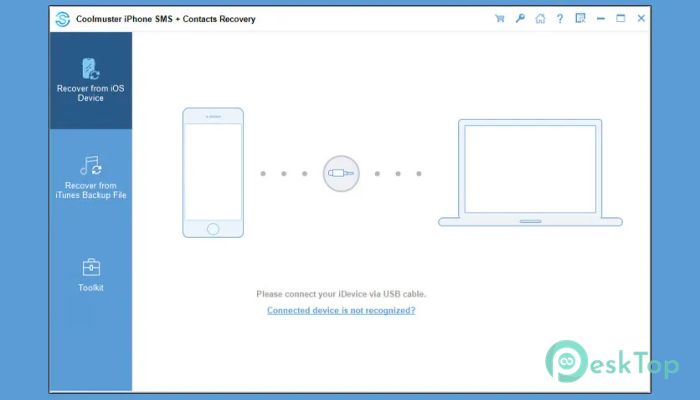 Coolmuster iPhone SMS + Contacts Recovery 4.0.8 Tam Sürüm Aktif Edilmiş Ücretsiz İndir