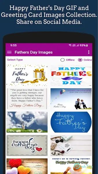 Father's Day GIF Greeting 1.10 APK MOD تحميل مجاني كامل