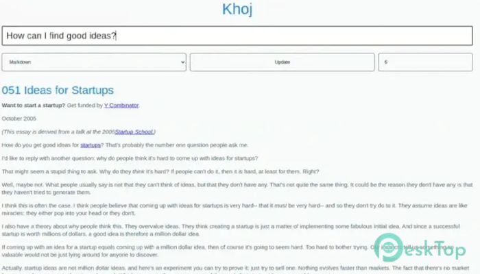 下载 Khoj AI 1.0 免费完整激活版