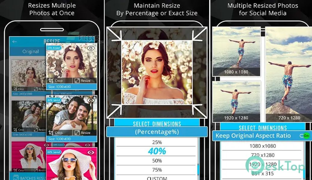 Photo Resizer: Crop, Resize, Share Images in Batch